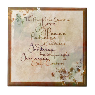 Carreau Les Fruits de l'esprit