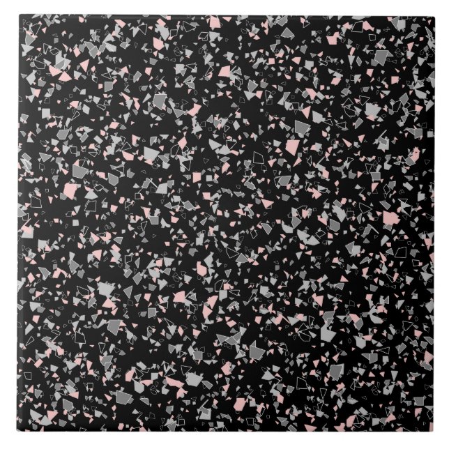 Carreau Les jetons en marbre façonnent les pièces texturée (Devant)