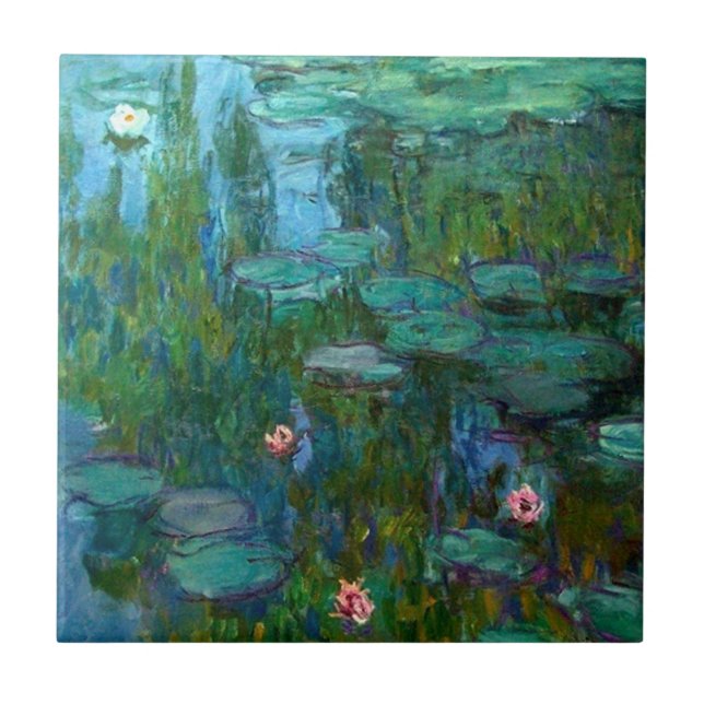 Carreau Les nymphéas de Claude Monet (Devant)