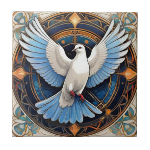 Carreau L'Esprit Saint (colombe) 2