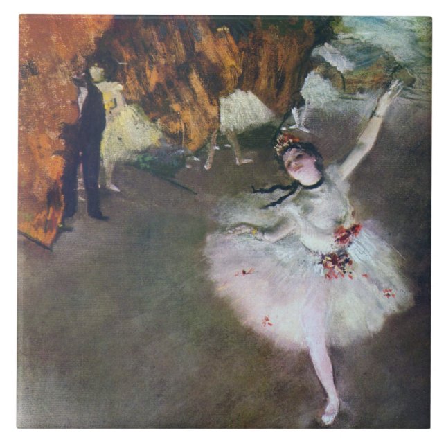 Carreau L'étoile, Ballerina, Edgar Degas (Devant)