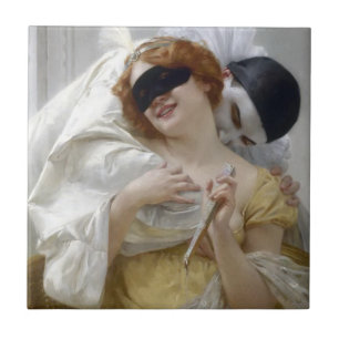 Carreau L'étreinte de Pierrot à son amant (par Seignac)
