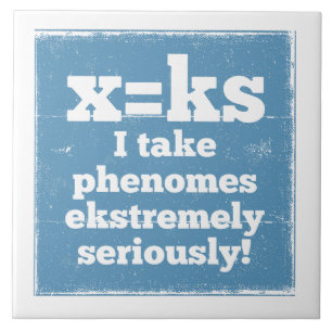 Carreau lettre x phenome k phonie sonore