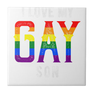Carreau LGBT Love Fils Gay - Gay pride en tenue Gay pride