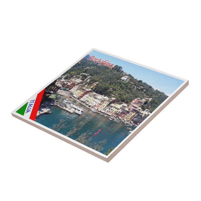 Carreau LGR116 PORTOFINO, Ligurie, Italie, (Côté)