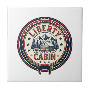 Carreau Liberty Aviator Patriotique Patriotique Aviation V