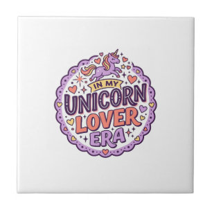 Carreau Licorne Dans Mon Ère d'Amant de Licorne Marchandis