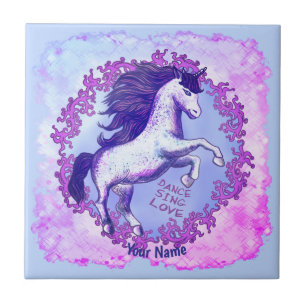 Carreau Licorne dansante  