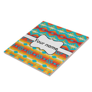 Carreau Lignes de formes tribales