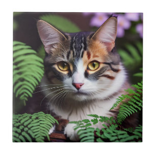 Carreau Lilah l'écaillé : un chat parfaitement beau