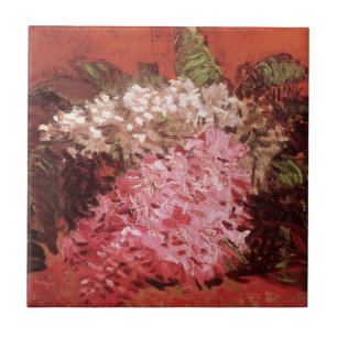 Carreau Lilas rose par Vincent van Gogh, Nature morte aux 