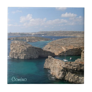 Carreau l'île de Comino à Malte