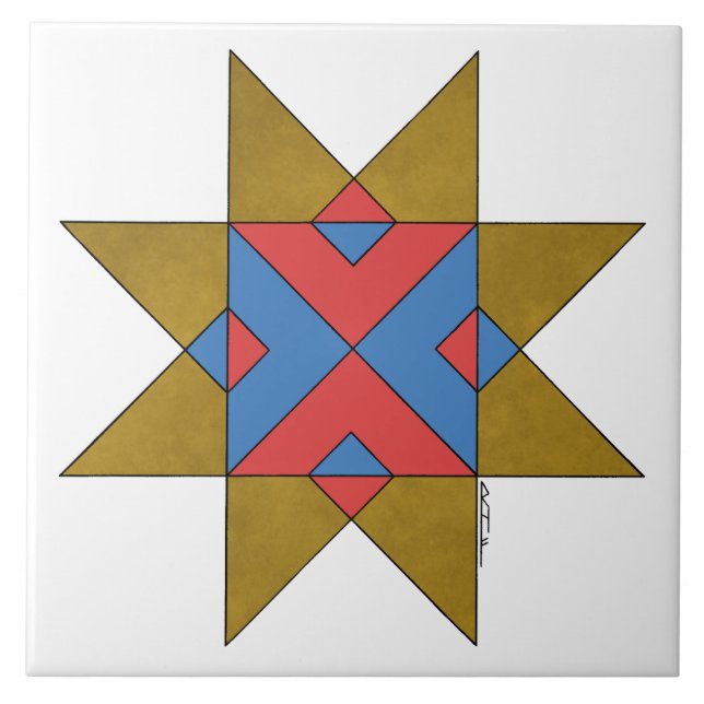 Carreau Lincolnshire Auseklis Witch Mark (Devant)