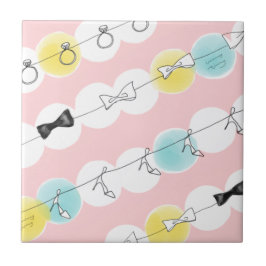 Carreau Line Line Ribbon Shoes