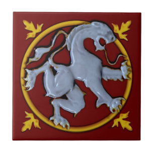 Carreau Lion Rampant (face droite) 1 de 2