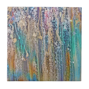 Carreau Lits Turquoises et beiges