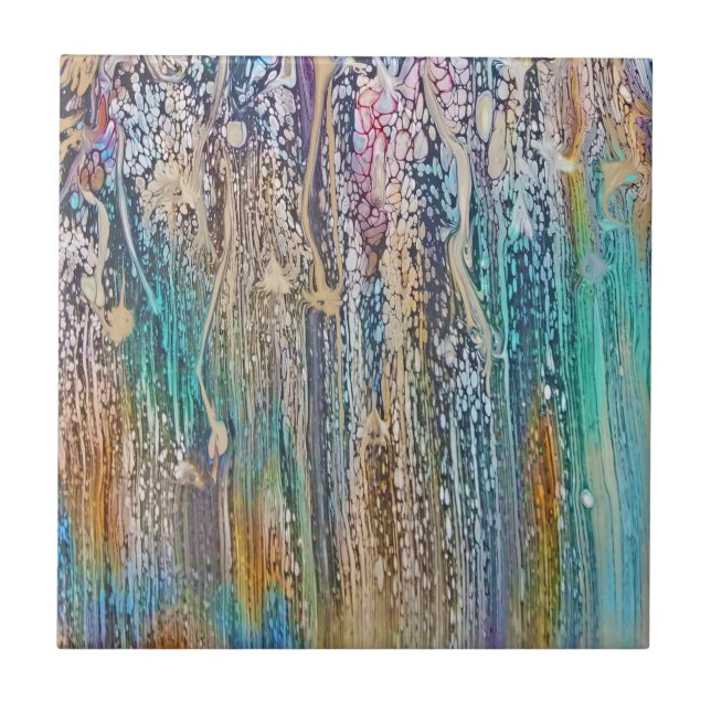 Carreau Lits Turquoises et beiges (Devant)