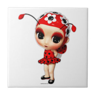 Carreau Little Miss Ladybug