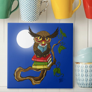 Carreau Livres Cute Owl