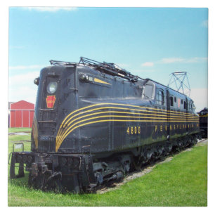 Carreau Locomotive GG-1 #4800 de chemin de fer de la