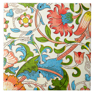 Carreau Lodden, un motif William Morris, Carrelage en céra