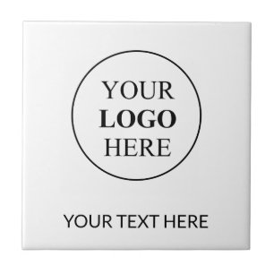 Carreau Logo promotionnel personnalisé - Pas de commande m