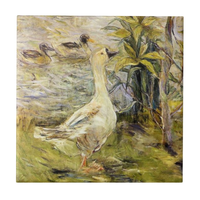 Carreau L'Oie (par Berthe Morisot) (Devant)