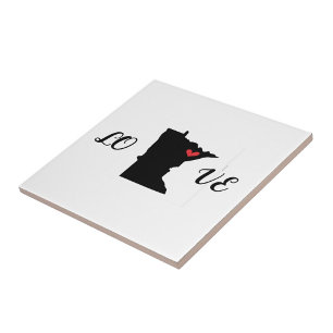 Carreau Love Minnesota Dessous de verre carrelage céramiqu