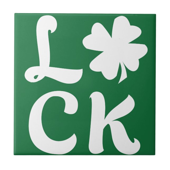 Carreau Lucky Shamrock (Devant)