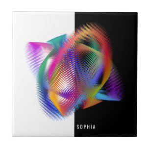 Carreau Lumière de couleur arc-en-ciel