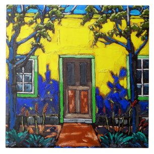 Carreau "Lumière et ombre, la tuile de banlieue de Tucson"