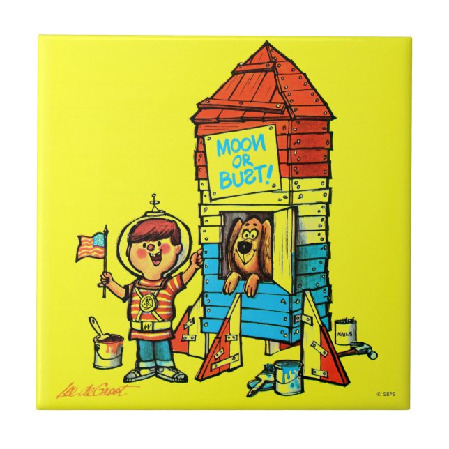 Carreau Lune ou buste ! (Devant)