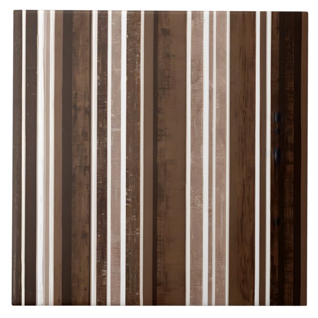Carreau Luxe Linge tendance Brown Texture blanche Collecti (Devant)