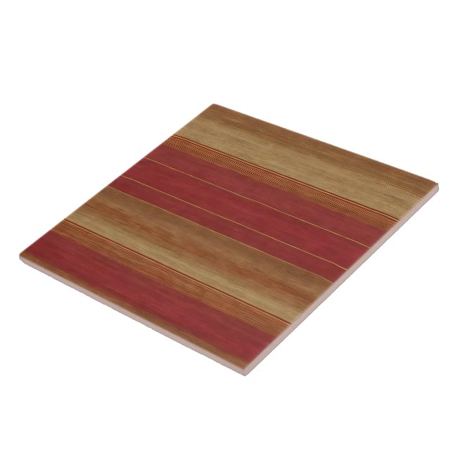 Carreau Luxe Linge tendance Burgundy Gold Collection (Côté)