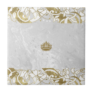 Carreau Luxe luxueux motif royal élégant