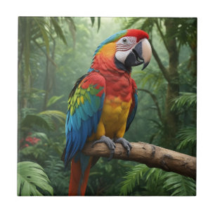 Carreau Macaw Parrot