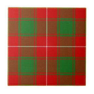 Carreau Macfie MacPhie Clan Chasse Tartan Plaid Motif