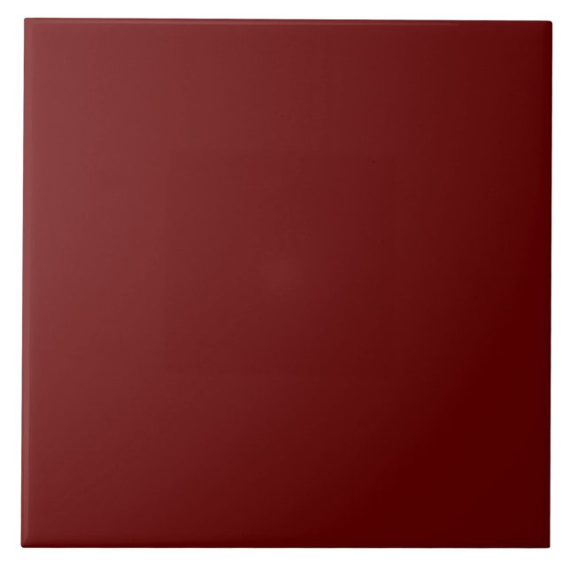 Carreau Magnifique classique brillant rétro rouge scandina (Devant)