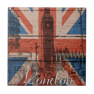 Carreau Magnifique grunge en bois cool tendance U.k. fanio
