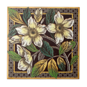 Carreau Magnifique Repro de cessionnaire floral victorien