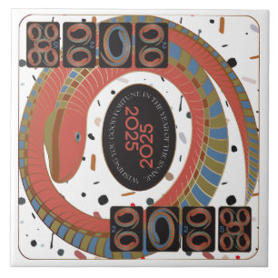 Carreau Mah Jongg Snake 2025 Carrelage en céramique