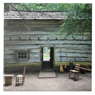 Carreau Maison Appalachian à Mabry Mill, Virginie