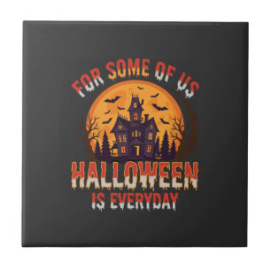 Carreau Maison Hantée Tous Les Jours Halloween Graphique V