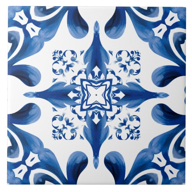 Carreau Majolica, citron, tuiles siciliennes, Carrelage en (Devant)