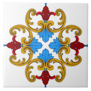 Carreau Majolica, tuiles méditerranéennes,
