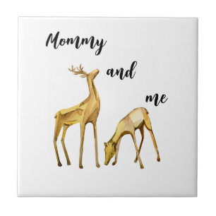 Carreau Maman et moi Deer