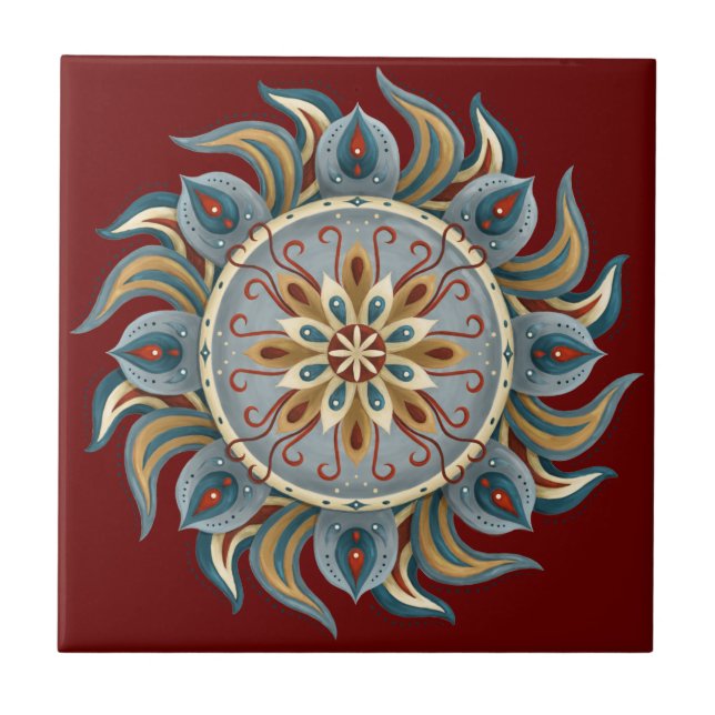Carreau Mandala (Devant)