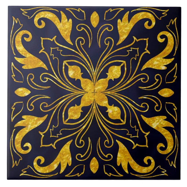 Carreau Mandala oder Fliese (Vorderseite)