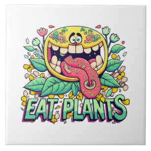 Carreau Manger des plantes
