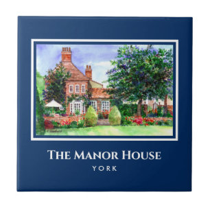 Carreau Manor House York England Country Garden